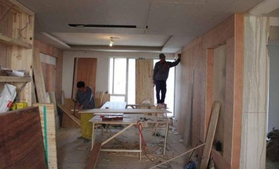 坂田國際彭先生的新校區2400㎡裝修工地圖_現場施工圖文直播